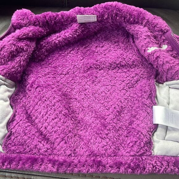 Columbia purple Benton II interchange Sherpa fleece Full Zip Hooded Jacket - Picture 5 of 5